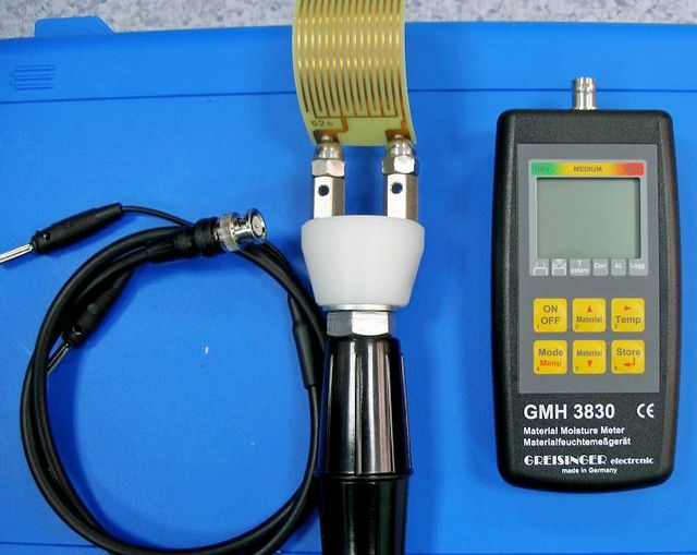 Влагомер GMH 3831 с электродом GSP 9 (накладной)