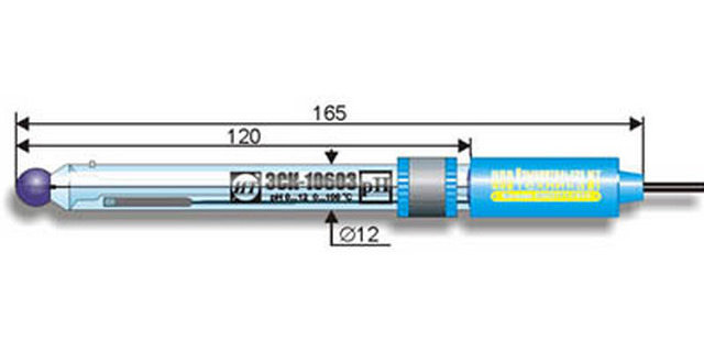 Электрод общего назначения для измерения pH ЭС-10603/7 К80.7