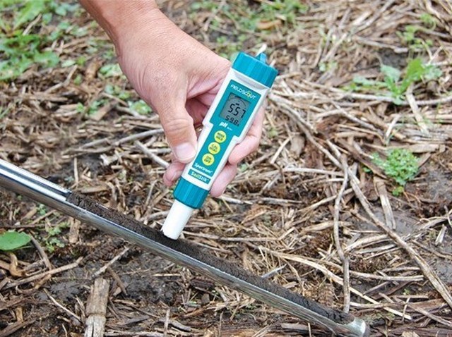 Измерение pH с прибором FieldScout SoilStik без пробоподготовки
