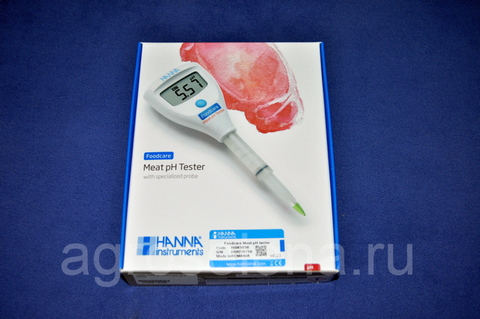 Фирменная упаковка pH-тестера HI981036