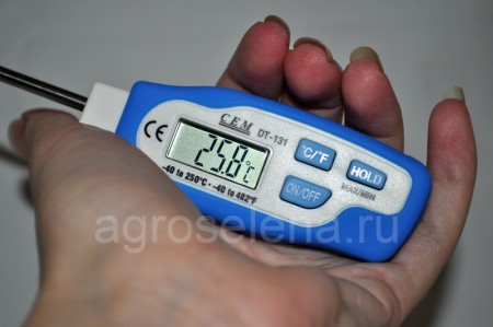 Термометр почвенный цифровой DT-131 (Госреестр)