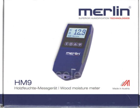 Влагомер древесины MERLIN HM9 (бесконтактный, индуктивный)