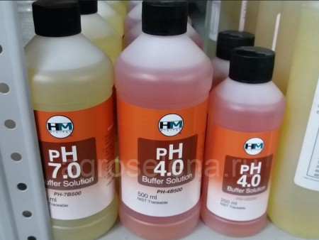 Жидкость калибровочная pH 7,0 (буферный раствор для pH метров) HM Digital