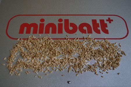 Механический пробоотборник зерна в поле minibatt+